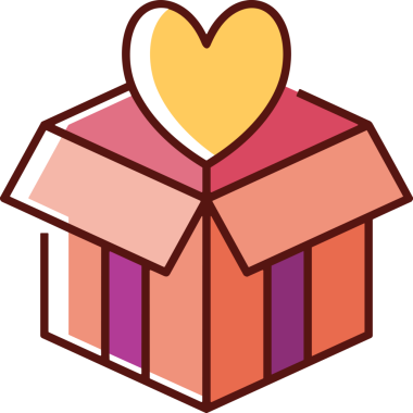 Hediye Kutusu Simgesi Simgesi PNG Yüksek Çözünürlük Şeffaf Arkaplan Vektörü İllüstrasyonu Doğum Günü Yıldönümü Yıldönümü Hediye Paketi Düz Tasarım Dijital Sanat Grafik İndirmesi