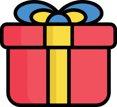 Hediye Kutusu Simgesi Simgesi PNG Yüksek Çözünürlük Şeffaf Arkaplan Vektörü İllüstrasyonu Doğum Günü Yıldönümü Yıldönümü Hediye Paketi Düz Tasarım Dijital Sanat Grafik İndirmesi