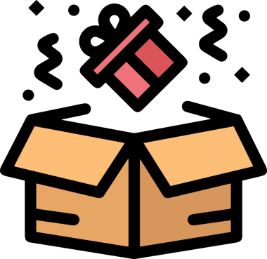 Hediye Kutusu Simgesi Simgesi PNG Yüksek Çözünürlük Şeffaf Arkaplan Vektörü İllüstrasyonu Doğum Günü Yıldönümü Yıldönümü Hediye Paketi Düz Tasarım Dijital Sanat Grafik İndirmesi