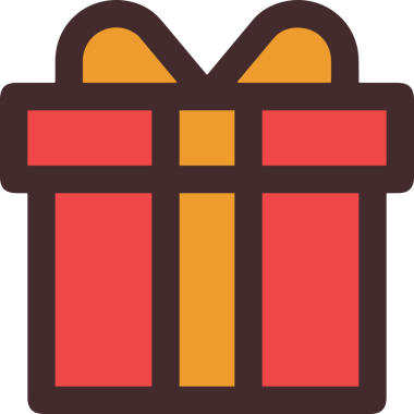 Hediye Kutusu Simgesi Simgesi PNG Yüksek Çözünürlük Şeffaf Arkaplan Vektörü İllüstrasyonu Doğum Günü Yıldönümü Yıldönümü Hediye Paketi Düz Tasarım Dijital Sanat Grafik İndirmesi