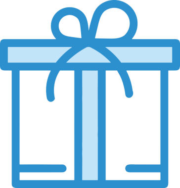 Hediye Kutusu Simgesi Simgesi PNG Yüksek Çözünürlük Şeffaf Arkaplan Vektörü İllüstrasyonu Doğum Günü Yıldönümü Yıldönümü Hediye Paketi Düz Tasarım Dijital Sanat Grafik İndirmesi