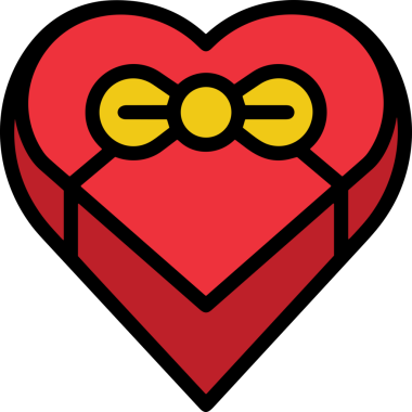 Hediye Kutusu Simgesi Simgesi PNG Yüksek Çözünürlük Şeffaf Arkaplan Vektörü İllüstrasyonu Doğum Günü Yıldönümü Yıldönümü Hediye Paketi Düz Tasarım Dijital Sanat Grafik İndirmesi