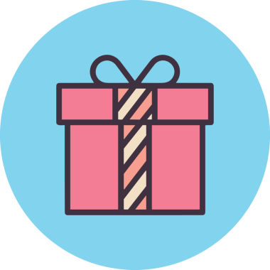 Hediye Kutusu Simgesi Simgesi PNG Yüksek Çözünürlük Şeffaf Arkaplan Vektörü İllüstrasyonu Doğum Günü Yıldönümü Yıldönümü Hediye Paketi Düz Tasarım Dijital Sanat Grafik İndirmesi