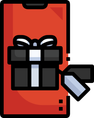 Hediye Kutusu Simgesi Simgesi PNG Yüksek Çözünürlük Şeffaf Arkaplan Vektörü İllüstrasyonu Doğum Günü Yıldönümü Yıldönümü Hediye Paketi Düz Tasarım Dijital Sanat Grafik İndirmesi