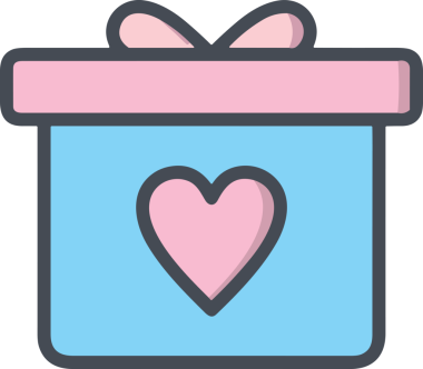 Hediye Kutusu Simgesi Simgesi PNG Yüksek Çözünürlük Şeffaf Arkaplan Vektörü İllüstrasyonu Doğum Günü Yıldönümü Yıldönümü Hediye Paketi Düz Tasarım Dijital Sanat Grafik İndirmesi