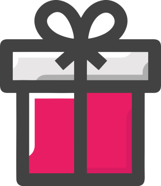 Hediye Kutusu Simgesi Simgesi PNG Yüksek Çözünürlük Şeffaf Arkaplan Vektörü İllüstrasyonu Doğum Günü Yıldönümü Yıldönümü Hediye Paketi Düz Tasarım Dijital Sanat Grafik İndirmesi