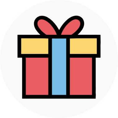 Hediye Kutusu Simgesi Simgesi PNG Yüksek Çözünürlük Şeffaf Arkaplan Vektörü İllüstrasyonu Doğum Günü Yıldönümü Yıldönümü Hediye Paketi Düz Tasarım Dijital Sanat Grafik İndirmesi