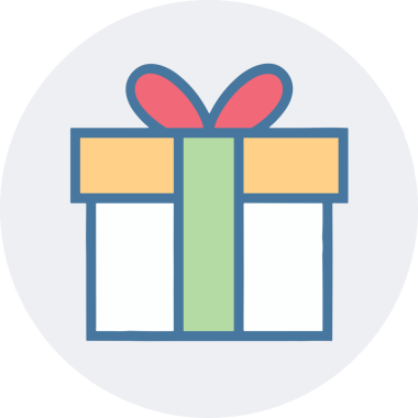 Hediye Kutusu Simgesi Simgesi PNG Yüksek Çözünürlük Şeffaf Arkaplan Vektörü İllüstrasyonu Doğum Günü Yıldönümü Yıldönümü Hediye Paketi Düz Tasarım Dijital Sanat Grafik İndirmesi