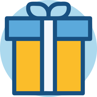 Hediye Kutusu Simgesi Simgesi PNG Yüksek Çözünürlük Şeffaf Arkaplan Vektörü İllüstrasyonu Doğum Günü Yıldönümü Yıldönümü Hediye Paketi Düz Tasarım Dijital Sanat Grafik İndirmesi