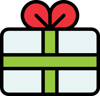 Hediye Kutusu Simgesi Simgesi PNG Yüksek Çözünürlük Şeffaf Arkaplan Vektörü İllüstrasyonu Doğum Günü Yıldönümü Yıldönümü Hediye Paketi Düz Tasarım Dijital Sanat Grafik İndirmesi
