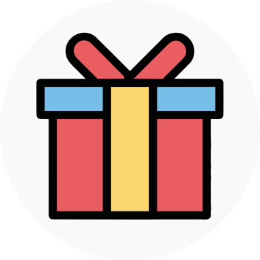 Hediye Kutusu Simgesi Simgesi PNG Yüksek Çözünürlük Şeffaf Arkaplan Vektörü İllüstrasyonu Doğum Günü Yıldönümü Yıldönümü Hediye Paketi Düz Tasarım Dijital Sanat Grafik İndirmesi