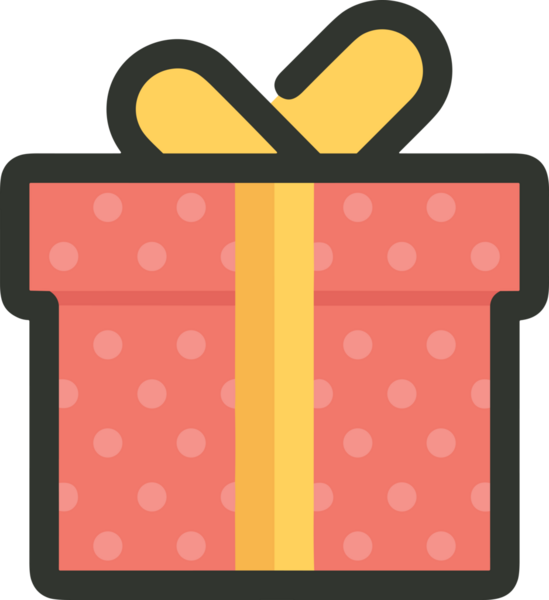 Hediye Kutusu Simgesi Simgesi PNG Yüksek Çözünürlük Şeffaf Arkaplan Vektörü İllüstrasyonu Doğum Günü Yıldönümü Yıldönümü Hediye Paketi Düz Tasarım Dijital Sanat Grafik İndirmesi