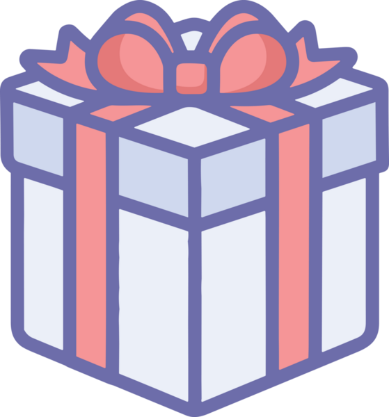 Hediye Kutusu Simgesi Simgesi PNG Yüksek Çözünürlük Şeffaf Arkaplan Vektörü İllüstrasyonu Doğum Günü Yıldönümü Yıldönümü Hediye Paketi Düz Tasarım Dijital Sanat Grafik İndirmesi