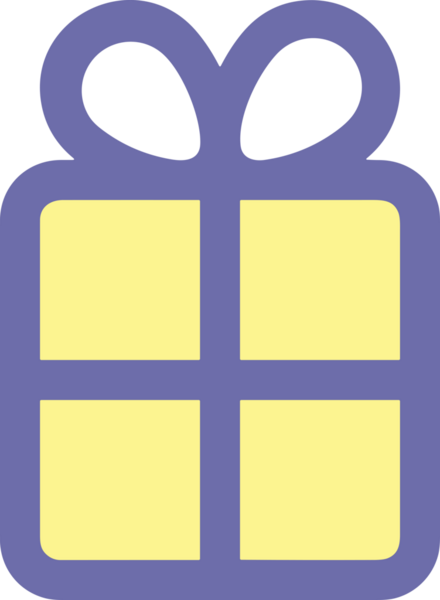 Hediye Kutusu Simgesi Simgesi PNG Yüksek Çözünürlük Şeffaf Arkaplan Vektörü İllüstrasyonu Doğum Günü Yıldönümü Yıldönümü Hediye Paketi Düz Tasarım Dijital Sanat Grafik İndirmesi