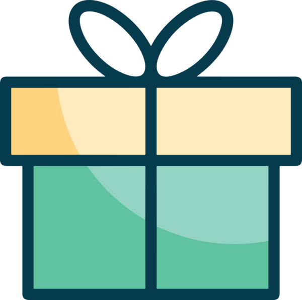 Hediye Kutusu Simgesi Simgesi PNG Yüksek Çözünürlük Şeffaf Arkaplan Vektörü İllüstrasyonu Doğum Günü Yıldönümü Yıldönümü Hediye Paketi Düz Tasarım Dijital Sanat Grafik İndirmesi