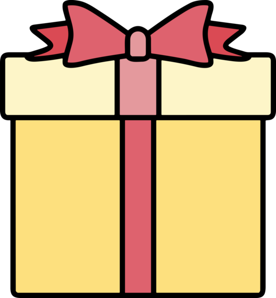 Hediye Kutusu Simgesi Simgesi PNG Yüksek Çözünürlük Şeffaf Arkaplan Vektörü İllüstrasyonu Doğum Günü Yıldönümü Yıldönümü Hediye Paketi Düz Tasarım Dijital Sanat Grafik İndirmesi