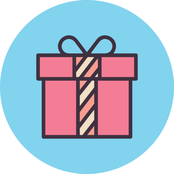 Hediye Kutusu Simgesi Simgesi PNG Yüksek Çözünürlük Şeffaf Arkaplan Vektörü İllüstrasyonu Doğum Günü Yıldönümü Yıldönümü Hediye Paketi Düz Tasarım Dijital Sanat Grafik İndirmesi