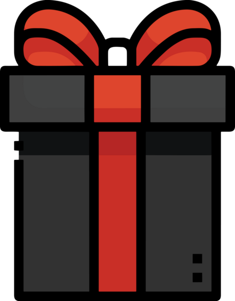 Hediye Kutusu Simgesi Simgesi PNG Yüksek Çözünürlük Şeffaf Arkaplan Vektörü İllüstrasyonu Doğum Günü Yıldönümü Yıldönümü Hediye Paketi Düz Tasarım Dijital Sanat Grafik İndirmesi