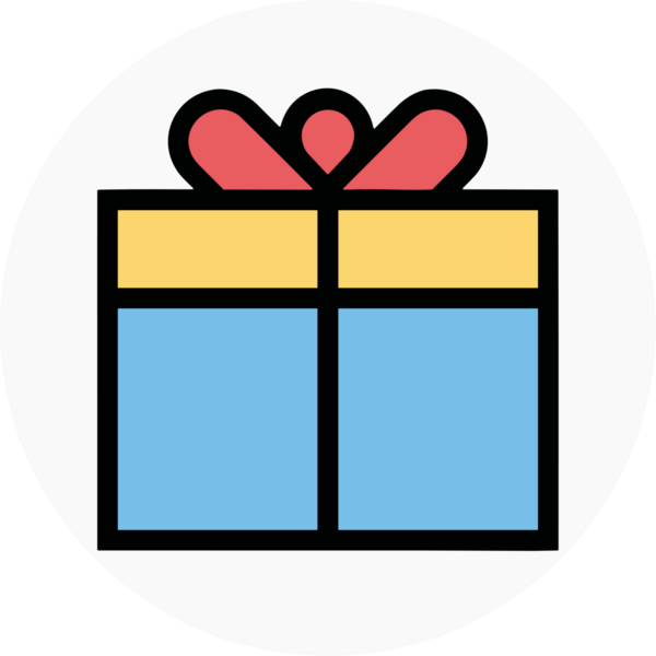 Hediye Kutusu Simgesi Simgesi PNG Yüksek Çözünürlük Şeffaf Arkaplan Vektörü İllüstrasyonu Doğum Günü Yıldönümü Yıldönümü Hediye Paketi Düz Tasarım Dijital Sanat Grafik İndirmesi