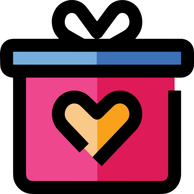 Hediye Kutusu Simgesi Simgesi PNG Yüksek Çözünürlük Şeffaf Arkaplan Vektörü İllüstrasyonu Doğum Günü Yıldönümü Yıldönümü Hediye Paketi Düz Tasarım Dijital Sanat Grafik İndirmesi