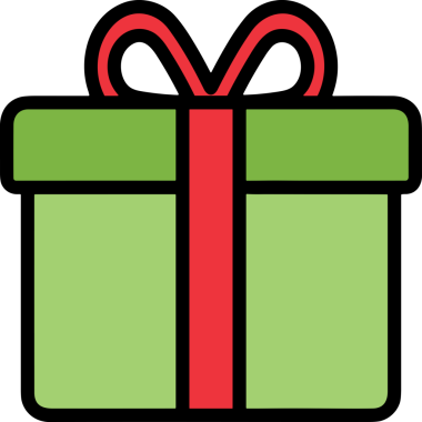 Hediye Kutusu Simgesi Simgesi PNG Yüksek Çözünürlük Şeffaf Arkaplan Vektörü İllüstrasyonu Doğum Günü Yıldönümü Yıldönümü Hediye Paketi Düz Tasarım Dijital Sanat Grafik İndirmesi