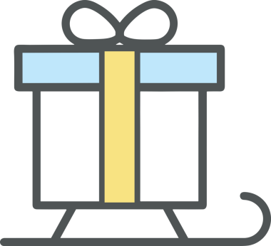 Hediye Kutusu Simgesi Simgesi PNG Yüksek Çözünürlük Şeffaf Arkaplan Vektörü İllüstrasyonu Doğum Günü Yıldönümü Yıldönümü Hediye Paketi Düz Tasarım Dijital Sanat Grafik İndirmesi