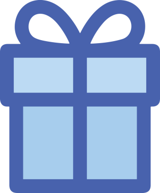 Hediye Kutusu Simgesi Simgesi PNG Yüksek Çözünürlük Şeffaf Arkaplan Vektörü İllüstrasyonu Doğum Günü Yıldönümü Yıldönümü Hediye Paketi Düz Tasarım Dijital Sanat Grafik İndirmesi