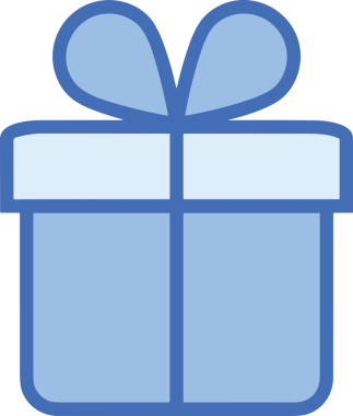 Hediye Kutusu Simgesi Simgesi PNG Yüksek Çözünürlük Şeffaf Arkaplan Vektörü İllüstrasyonu Doğum Günü Yıldönümü Yıldönümü Hediye Paketi Düz Tasarım Dijital Sanat Grafik İndirmesi