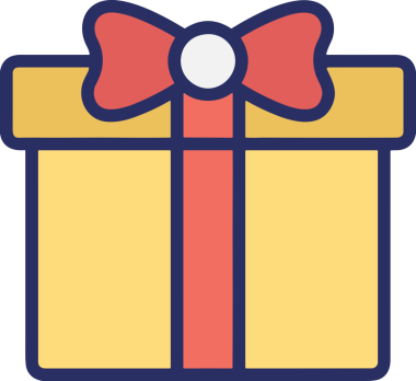 Hediye Kutusu Simgesi Simgesi PNG Yüksek Çözünürlük Şeffaf Arkaplan Vektörü İllüstrasyonu Doğum Günü Yıldönümü Yıldönümü Hediye Paketi Düz Tasarım Dijital Sanat Grafik İndirmesi