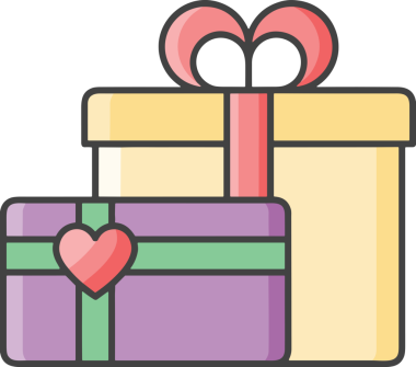 Hediye Kutusu Simgesi Simgesi PNG Yüksek Çözünürlük Şeffaf Arkaplan Vektörü İllüstrasyonu Doğum Günü Yıldönümü Yıldönümü Hediye Paketi Düz Tasarım Dijital Sanat Grafik İndirmesi