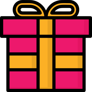 Hediye Kutusu Simgesi Simgesi PNG Yüksek Çözünürlük Şeffaf Arkaplan Vektörü İllüstrasyonu Doğum Günü Yıldönümü Yıldönümü Hediye Paketi Düz Tasarım Dijital Sanat Grafik İndirmesi
