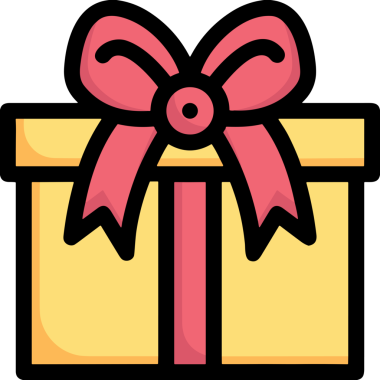 Hediye Kutusu Simgesi Simgesi PNG Yüksek Çözünürlük Şeffaf Arkaplan Vektörü İllüstrasyonu Doğum Günü Yıldönümü Yıldönümü Hediye Paketi Düz Tasarım Dijital Sanat Grafik İndirmesi