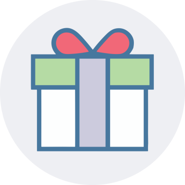 Hediye Kutusu Simgesi Simgesi PNG Yüksek Çözünürlük Şeffaf Arkaplan Vektörü İllüstrasyonu Doğum Günü Yıldönümü Yıldönümü Hediye Paketi Düz Tasarım Dijital Sanat Grafik İndirmesi