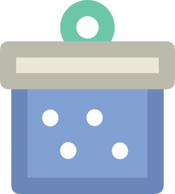 Hediye Kutusu Simgesi Simgesi PNG Yüksek Çözünürlük Şeffaf Arkaplan Vektörü İllüstrasyonu Doğum Günü Yıldönümü Yıldönümü Hediye Paketi Düz Tasarım Dijital Sanat Grafik İndirmesi