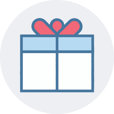 Hediye Kutusu Simgesi Simgesi PNG Yüksek Çözünürlük Şeffaf Arkaplan Vektörü İllüstrasyonu Doğum Günü Yıldönümü Yıldönümü Hediye Paketi Düz Tasarım Dijital Sanat Grafik İndirmesi