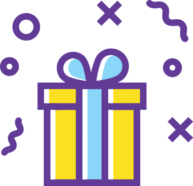 Hediye Kutusu Simgesi Simgesi PNG Yüksek Çözünürlük Şeffaf Arkaplan Vektörü İllüstrasyonu Doğum Günü Yıldönümü Yıldönümü Hediye Paketi Düz Tasarım Dijital Sanat Grafik İndirmesi