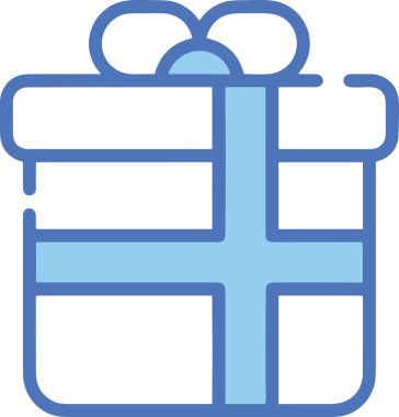 Hediye Kutusu Simgesi Simgesi PNG Yüksek Çözünürlük Şeffaf Arkaplan Vektörü İllüstrasyonu Doğum Günü Yıldönümü Yıldönümü Hediye Paketi Düz Tasarım Dijital Sanat Grafik İndirmesi