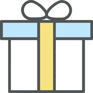 Hediye Kutusu Simgesi Simgesi PNG Yüksek Çözünürlük Şeffaf Arkaplan Vektörü İllüstrasyonu Doğum Günü Yıldönümü Yıldönümü Hediye Paketi Düz Tasarım Dijital Sanat Grafik İndirmesi