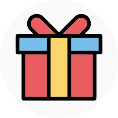 Hediye Kutusu Simgesi Simgesi PNG Yüksek Çözünürlük Şeffaf Arkaplan Vektörü İllüstrasyonu Doğum Günü Yıldönümü Yıldönümü Hediye Paketi Düz Tasarım Dijital Sanat Grafik İndirmesi