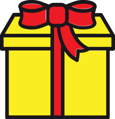 Hediye Kutusu Simgesi Simgesi PNG Yüksek Çözünürlük Şeffaf Arkaplan Vektörü İllüstrasyonu Doğum Günü Yıldönümü Yıldönümü Hediye Paketi Düz Tasarım Dijital Sanat Grafik İndirmesi