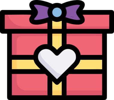 Hediye Kutusu Simgesi Simgesi PNG Yüksek Çözünürlük Şeffaf Arkaplan Vektörü İllüstrasyonu Doğum Günü Yıldönümü Yıldönümü Hediye Paketi Düz Tasarım Dijital Sanat Grafik İndirmesi