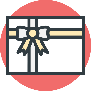 Hediye Kutusu Simgesi Simgesi PNG Yüksek Çözünürlük Şeffaf Arkaplan Vektörü İllüstrasyonu Doğum Günü Yıldönümü Yıldönümü Hediye Paketi Düz Tasarım Dijital Sanat Grafik İndirmesi