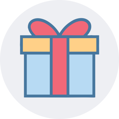 Hediye Kutusu Simgesi Simgesi PNG Yüksek Çözünürlük Şeffaf Arkaplan Vektörü İllüstrasyonu Doğum Günü Yıldönümü Yıldönümü Hediye Paketi Düz Tasarım Dijital Sanat Grafik İndirmesi