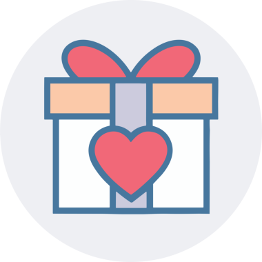 Hediye Kutusu Simgesi Simgesi PNG Yüksek Çözünürlük Şeffaf Arkaplan Vektörü İllüstrasyonu Doğum Günü Yıldönümü Yıldönümü Hediye Paketi Düz Tasarım Dijital Sanat Grafik İndirmesi