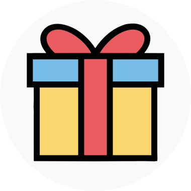 Hediye Kutusu Simgesi Simgesi PNG Yüksek Çözünürlük Şeffaf Arkaplan Vektörü İllüstrasyonu Doğum Günü Yıldönümü Yıldönümü Hediye Paketi Düz Tasarım Dijital Sanat Grafik İndirmesi