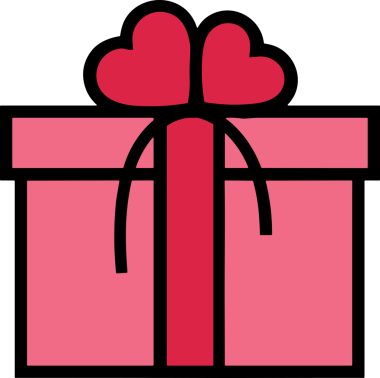 Hediye Kutusu Simgesi Simgesi PNG Yüksek Çözünürlük Şeffaf Arkaplan Vektörü İllüstrasyonu Doğum Günü Yıldönümü Yıldönümü Hediye Paketi Düz Tasarım Dijital Sanat Grafik İndirmesi