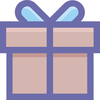 Hediye Kutusu Simgesi Simgesi PNG Yüksek Çözünürlük Şeffaf Arkaplan Vektörü İllüstrasyonu Doğum Günü Yıldönümü Yıldönümü Hediye Paketi Düz Tasarım Dijital Sanat Grafik İndirmesi