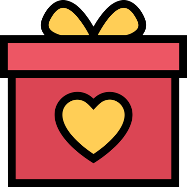 Hediye Kutusu Simgesi Simgesi PNG Yüksek Çözünürlük Şeffaf Arkaplan Vektörü İllüstrasyonu Doğum Günü Yıldönümü Yıldönümü Hediye Paketi Düz Tasarım Dijital Sanat Grafik İndirmesi