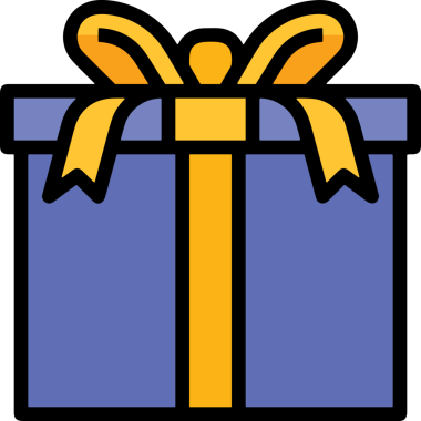 Hediye Kutusu Simgesi Simgesi PNG Yüksek Çözünürlük Şeffaf Arkaplan Vektörü İllüstrasyonu Doğum Günü Yıldönümü Yıldönümü Hediye Paketi Düz Tasarım Dijital Sanat Grafik İndirmesi