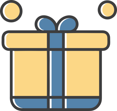 Hediye Kutusu Simgesi Simgesi PNG Yüksek Çözünürlük Şeffaf Arkaplan Vektörü İllüstrasyonu Doğum Günü Yıldönümü Yıldönümü Hediye Paketi Düz Tasarım Dijital Sanat Grafik İndirmesi